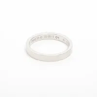 カルティエ ウェディング Pt950 55