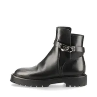 エルメス ジェフ レザー ブーツ 24AW 36 ブラック