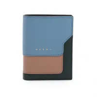 マルニ レザー コンパクトウォレット マルチカラー