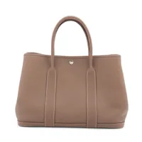 エルメス ガーデンパーティ36 PM ネゴンダ エトゥープ シルバー金具