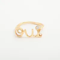 ディオール Oui ダイヤ 750(YG)
