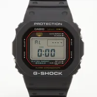 カシオ Gショック DW-5000R-1AJF SS×ラバー ソーラー デジタル文字盤