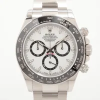 ロレックス コスモグラフデイトナ 126500LN SS AT ホワイト文字盤