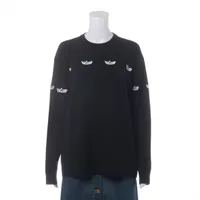 ルイ・ヴィトン ウール×ポリエステル ニット 22SS M ブラック