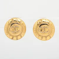 シャネル ココマーク GP イヤリング(両耳用) ゴールド