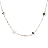 ルイ・ヴィトン ネックレス LV スパイク チャーム M01717 925 ネックレス VA4265 シルバー