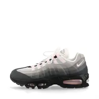 ナイキ AIR MAX 95 BIG BUBBLE フェイクレザー スニーカー 27.5cm グレー×ピンク