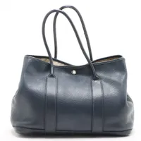 エルメス ガーデンパーティ36 PM ネゴンダ ブルードプリュス シルバー金具