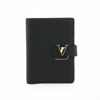 ルイ・ヴィトン トリヨン LVヴェルティカルウォレットコンパクト M81561 コンパクトウォレット ブラック
