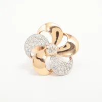 ノンブランド ダイヤ K18×Pt900