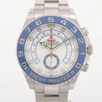 ロレックス ヨットマスターⅡ 116680 SS AT ホワイト文字盤