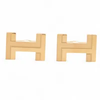 エルメス H オ カレ GP カフス ゴールド