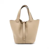 エルメス ピコタンロック18 PM トリヨンクレマンス トレンチ ゴールド金具