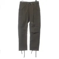 サカイ ポリエステル×コットン カーゴパンツ 24SS 0 カーキ