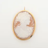 ノンブランド カメオ 14Kt