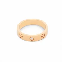 カルティエ ミニラブ 1P ダイヤ 750(PG) 52