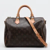 ルイ・ヴィトン モノグラム スピーディ バンドリエール30 M40391 ブラウン