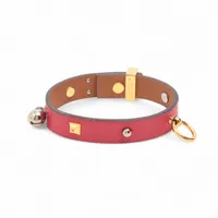 エルメス エナメルブレスレット ユニ GP バングル ゴールド ABランク