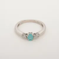 ノンブランド パライバトルマリン ダイヤ Pt950