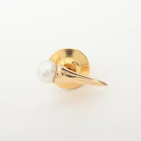 ティファニー パール 585(YG) 約5.5mm