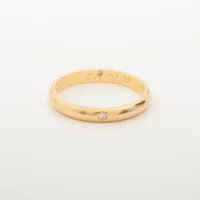 カルティエ ウェディング 1P ダイヤ 750(YG) 50