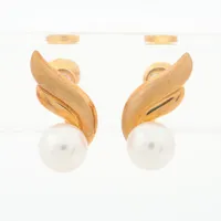 ミキモト パール K18(YG) 約6.0mm