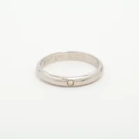 カルティエ ウェディング 1P ダイヤ Pt950 46