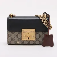 グッチ ジャッキー 645536 レザー×パイソン 財布 ホワイト×ブラウン