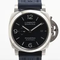 パネライ ルミノール クアランタ PAM01372 SS×ラバー AT 黒文字盤 A