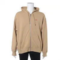 シュプリーム コットン×ポリエステル パーカー 24SS L ベージュ