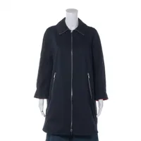 ミュウミュウ コットン ジャケット 15年 36 ネイビー