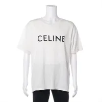 セリーヌ コットン Tシャツ XXL ホワイト