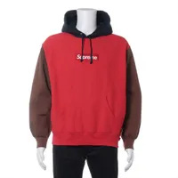 シュプリーム ボックスロゴ コットン×ポリエステル パーカー 24AW M マルチカラー
