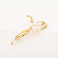 ミキモト バロックパール ネックレス K14 WG ABランクの買取実績価格