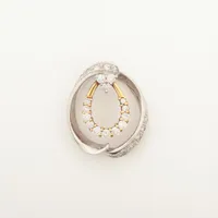 ノンブランド ダイヤ K18×Pt900