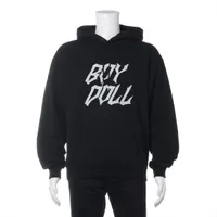セリーヌ コットン パーカー 22AW L ブラック