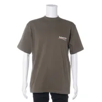 バレンシアガ コットン Tシャツ 22年 XXS カーキ