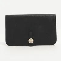 エルメス ドゴンGM トゴ ブラック シルバー金具