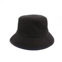 グッチ ロゴ 777372 コットン×リネン ハット M ブラック×ネイビー