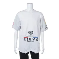 バレンシアガ コットン Tシャツ 22年 2 ピンク×グレー