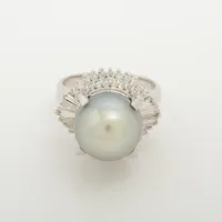 ノンブランド パール ダイヤ Pt900