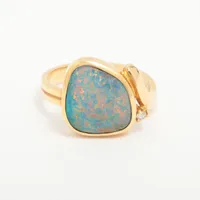 ノンブランド 色石 ダイヤ 18K