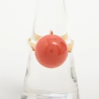 ノンブランド 珊瑚 K18