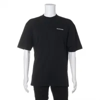 バレンシアガ コットン Tシャツ 20年 XS ブラック
