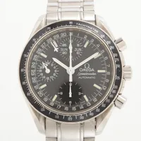 オメガ スピードマスター マーク40 コスモス トリプルカレンダー 3520.50 SS AT ブラック文字盤