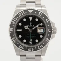 ロレックス GMTマスター Ⅱ 116710LN SS AT ブラック文字盤