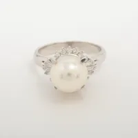 ノンブランド パール ダイヤ Pt900