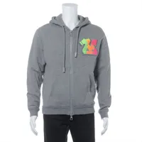 ルイ・ヴィトン コットン パーカー 22AW M グレー