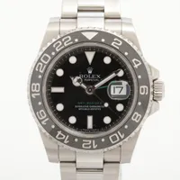 ロレックス GMTマスター Ⅱ 116710LN SS AT ブラック文字盤