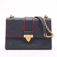ルイ・ヴィトン モノグラム アンプラント サンシュルピスPM M43394 ネイビー
